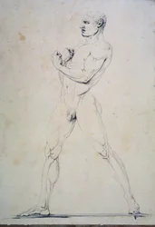 Male Nude, Damoxenos of Syracuse, from Pausanias